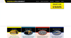 Desktop Screenshot of morganpavement.com